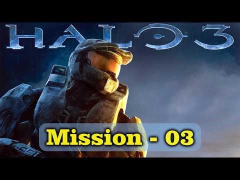 Halo 3 | 03 Mission Walkthrough (No Commentary) | Legendary Campaign Gameplay | #halo3 #masterchief