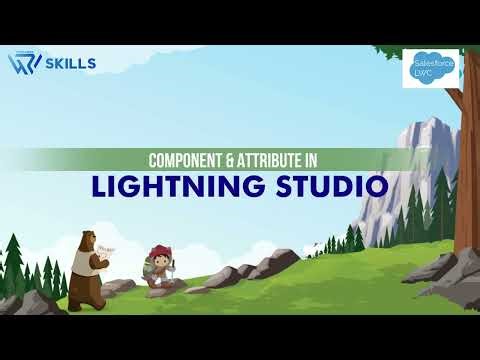 Component & Attribute in LightningStudio | Salesforce LWC Beginner Tutorial | Peoplewoo Skills