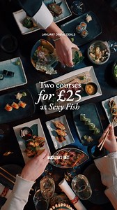 Spinningfields’ eatery Sexy Fish has launched a Sexy January Set Menu. The menu offers two courses for just £25, served tapas-style. Start by choosing two dishes from the first course, with options including crispy salt and pepper squid, edamame gyoza, salmon ceviche and spicy tuna maki. For the second course, select one dish from grilled seabass with ginger and chilli, salmon teriyaki or baby chicken, all served with a comforting bowl of steaming miso soup. You can even grab their caramelised b