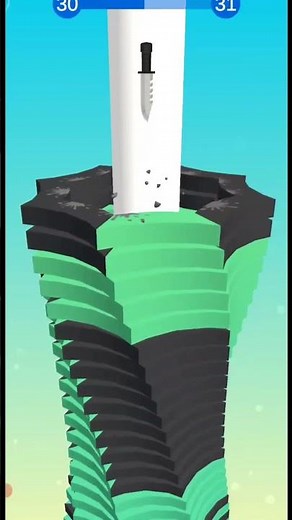 Stack Bounce Gameplay - Level 30 - Satisfying Asmr Gameplay