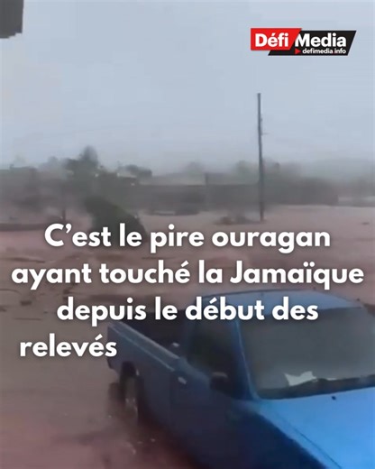 Melissa, la tempête tropicale la plus puissante de 2025, s’abat sur la Jamaïque L’ouragan a frappé de plein fouet l’ouest de l’île, mardi 28 octobre 2025. Ses rafales ont atteint près de 300 km/h, balayant tout sur leur passage. C’est le pire ouragan ayant touché la Jamaïque depuis le début des relevés météorologiques. Plus de 530 000 foyers sont privés d’électricité. Les dégâts matériels sont considérables. | Defimedia.info