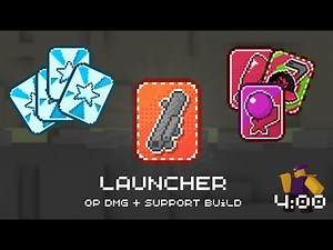OP Launcher DPS + Support Build - Block Tales