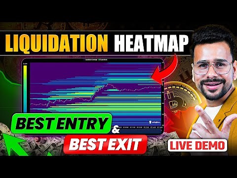Liquidation Heatmap MASTERCLASS: Best Entry & Exit | Crypto Trading For Beginners