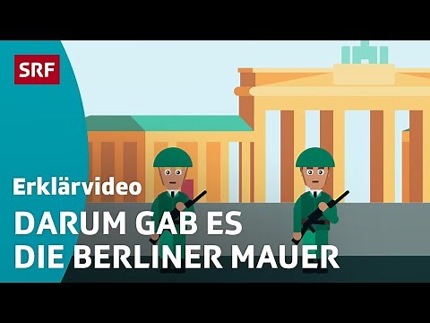 Die Berliner Mauer – einfach erklärt | Kindervideos | SRF Kids