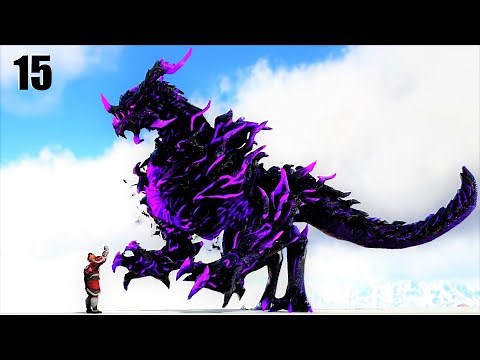 FIRST DRAGON GOD TAMING BLACK HEART GODLING! | DRAGON GODS | ARK SURVIVAL EVOLVED MODDED E15