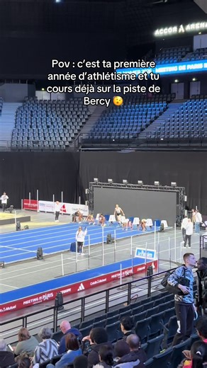 Première année d'athlétisme sur la piste de Bercy