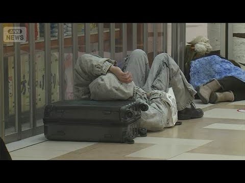 “災害級大雪”新千歳空港で約7000人が一夜を明かす…再び寒波襲来の見通しも