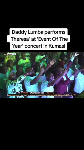 Daddy Lumba's 'Theresa' Live Performance in Kumasi