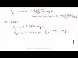 10. Construction and working of Glass electrode (pH sensitive electrode)