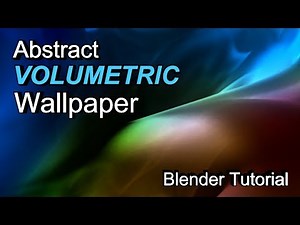 How to Make a Volumetric Abstract Wallpaper in Blender