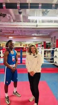 Amateurboxer Emanuel (16) vom Roten Stern Berlin stellt sich im Interview mit Samira vor! #shorts