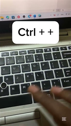 Zoom In Fast 😳 (Keyboard Shortcut)