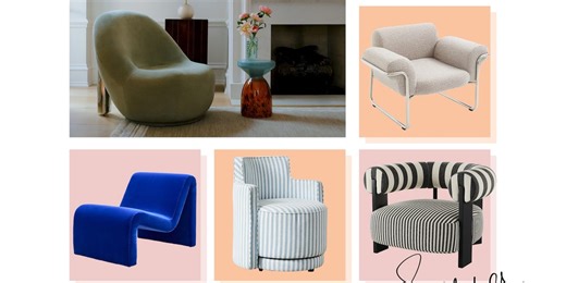 7 accent chairs to add style, colour and function to any room — straight from the high street