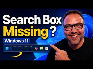 How to Turn the Search Box On or Off in Windows 11