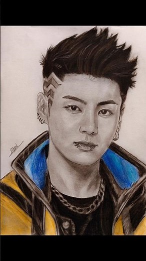 Jungkook as David Martinez ⚡💜 | Cyberpunk: Edgerunners Fan Art