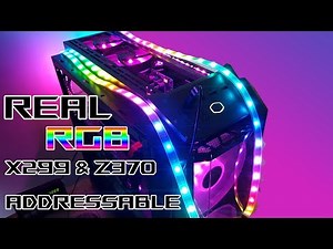 Connecting a Real Cheap RGB Addressable WS2812B LED strips on a Z370 Maximus X Hero.