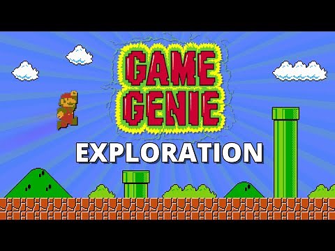 Exploring Super Mario Bros Game Genie Codes! (Compilation)