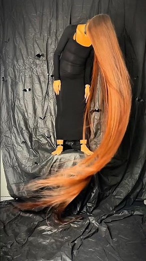 Dark Halloween Rapunzel – Magical Super Long Hair Flow (preview) #hair #hairstyle #haircare