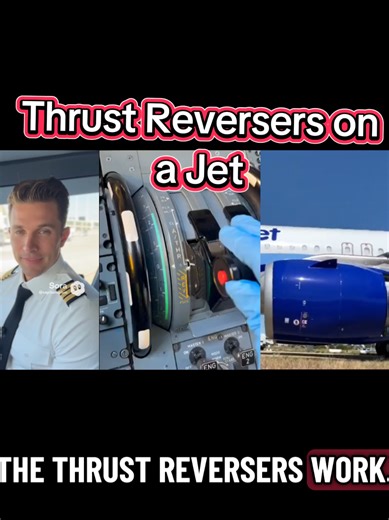 Airbus a320 thrust Reversers and how they work. #pilot #studentpilot #aviation #frequentflyer #a320