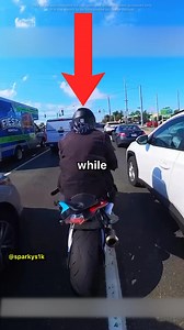 175K views · 2.3K reactions | Lane splitting bike does it in front of cop | Johntalkscars | Facebook