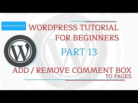How to Add or Remove Comment Box in WordPress