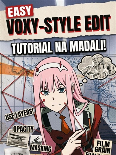 Voxy style prompt: Learn Vox editing style in one prompt