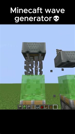 Wave Generator In Minecraft💀