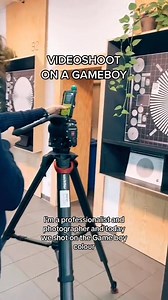 Professional filmmaking with the gameboy color! #cinematography #videographer #filmmaking | Simon Meyer