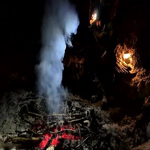 Snowfall overnight Camp under falling trees - Winter Bushcraft Del Part 18 | Survival Expeditions | Facebook