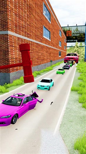 Small to Giant cars vs The Red Hammer #106