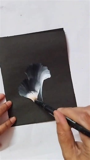 Beautiful Painting One Stroke ||#art #viral #floraart #painting #shortvideo