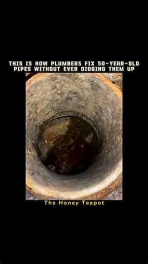 Lawrence moore on Instagram: "Plumbers can restore a half-century-old pipe without ever picking up a shovel This process is called Cured-In-Place Pipe (CIPP) lining, and it's changing how we repair underground plumbing. Instead of digging up old, rusted cast iron pipes, plumbers insert a flexible epoxy-saturated liner into the existing pipe. Once inside, it's inflated and cured, forming a smooth, jointless new pipe within the original one. This method seals cracks, stops leaks, improves flow, an