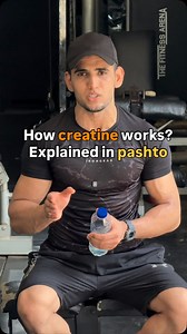Thats how creatine works in your body. | Muhammad Saqib