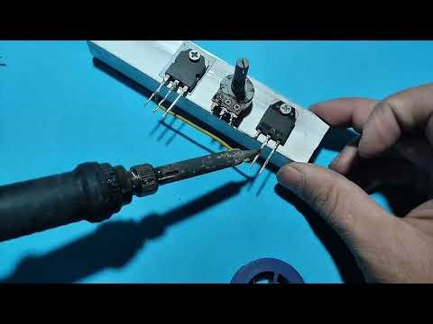 DIY High Power Audio Amplifier with D1047 B817 Transistors | Loud & Clear Sound Test