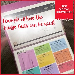 Classical Conversations Cycle 1 Flip Book: Memory Work Resource (digital Download 4x6") - Etsy