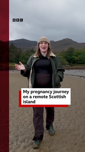 1.6M views · 54K reactions | Elle Duffy moved to the remote Isle of Rum in 2024 and has navigated her first pregnancy on an island of around 40 people. | BBC Scotland News | Facebook