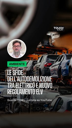 Le sfide dell'autodemolizione tra elettrico e nuovo Regolamento ELV Sai che un veicolo fuori uso o a fine vita rappresenta una miniera incredibile di materiali da riciclare e tecnologie da riutilizzare?Come garantire la circolarità nel disassemblaggio e nella rottamazione dei VFU? Quali strategie perseguire per aumentare le prestazioni e la qualità ambientale di queste operazioni? Con il nostro ospite, Emiliano Casucci - ELV manager di Haiki Cobat - andiamo ad approfondire il lavoro di Cyclus, r