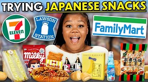Trying Japanese Snacks For The First Time! | People Vs Food By React
