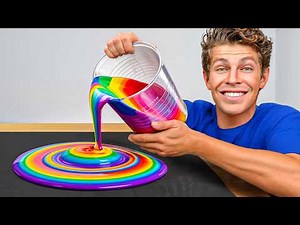 Extreme Rainbow Art Challenge!