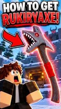 How To Get The RUKIRYAXE in Lumber Tycoon 2! 🪓