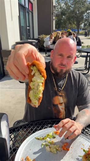 Frankie’s Italian Deli Tpa on Instagram: "Tacos… but forget the corn and flour tortillas. Make it a chicken cutlet shell instead 🔥🌮 Huge thanks to @sabinocurcio from @growingupitalian for stopping by and trying our viral Chicken Cutlet Tacos—can you guess which one was his favorite? 👀 And don’t miss this 👇 Dropping tomorrow for February: our newest Chicken Cutlet Taco - Calabrese chili vodka sauce over homemade pasta, topped with fresh stracciatella (the inside of burrata 🤌). You don’t wann