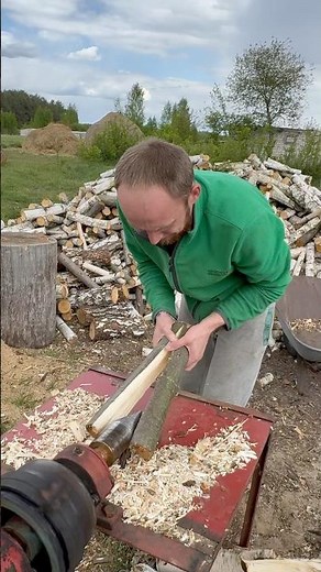 Homemade Drill Wood Splitter – Simple, Fast, and Powerful