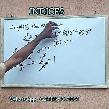 Indices#maths #basicproblems #algebra #education