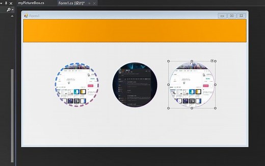 winform c#自定义控件 PictureBox