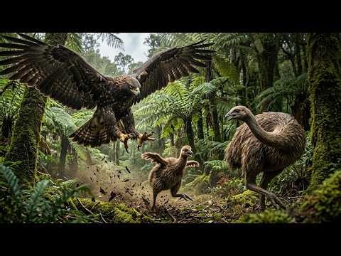 Giant Moa (South Island): 999 Days From Egg to Survivor | Wildlife Documentary