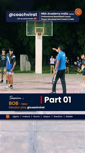 Baseline Inbound Basketball Play | Easy Elevator Screen for Open 3-Pointer