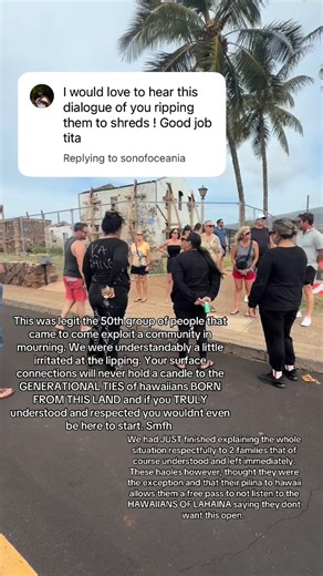 Emma Koa on Instagram: "This is also ALOHA. Radical aloha. A love and devotion to aina, kupuna, na kini akua, SO DEEP that we refuse to back down."