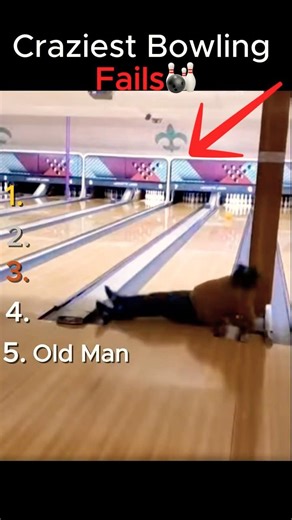 5 Best Bowling Fails😂 #fail #funny #bowling