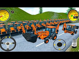 🚜 JCB Simulator Gameplay 2025 – Realistic Construction & Excavator Work