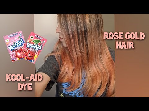 How-To Dye Your Hair Pink with Kool Aid